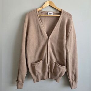 Vintage Knitwear Made In Canada Cozy Cardigan Unisex L